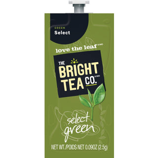 Flavia™ The Bright Tea Co. Select Green Tea Freshpack, Select Green, 0.09 oz Pouch, 100/Carton (LAV48028)