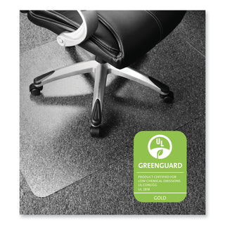 Floortex® Cleartex Ultimat Polycarbonate Chair Mat for Low/Medium Pile Carpet, 48 x 79, Clear (FLRER1120023ER)