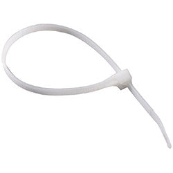 Gardner Bender Standard Cable Ties, 75 lb Tensile Strength, 8 in, Natural, 1,000/Bag (623-46-308MN)