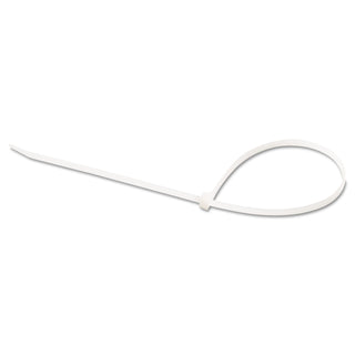 Gardner Bender Standard Cable Ties, 75 lb Tensile Strength, 14 in, Natural, 100/Bag (623-46-315)