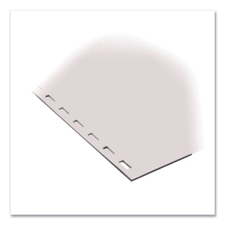 GBC® CombBind Pre-Punched Paper, 19-Hole, 8.5 x 11, Unruled, 500/Ream (SWI391280)