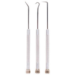 General Tools 3-Piece Probe Sets, Knurled Handle, Heat-Treated High-Carbon Steel Tip (318-862)