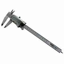 General Tools Digital/Fraction Electronic Caliper, 0-8 in, Stainless Steel (318-1478)