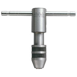 General Tools Reversible Ratchet Tap Wrench, 3-1/2 in Length, No. 0 to 1/4 in Tap Size (318-161R)