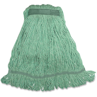 Genuine Joe Med Blend Narrow Band Wet Mop, Green (GJOMGR1BEA)