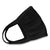 GN1 Cotton Face Mask with Antimicrobial Finish, Black, 10/Pack (GN124446905)