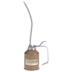 Goldenrod Industrial Pump Oilers, 16 oz, Lever Action, Flexible 8 in Spout (250-727)