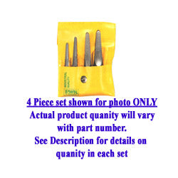 Hanson Straight Flute Screw Extractors - 536/526 Series - Set (HAN53635)