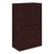 HON® 10500 Series Four-Drawer Lateral File, 36w x 20d x 59.13h, Mahogany (HON10516NN)