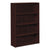 HON® 10500 Series Laminate Bookcase, Four-Shelf, 36w x 13-1/8d x 57-1/8h, Mahogany (HON105534NN)