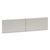 HON® 38000 Series Hutch Flipper Doors For 60"w Open Shelf, 30w x 15h, Light Gray (HON386015LQ)