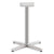 HON® Arrange X-Leg Base for 30-36" Tops, 25.59w x 27.88h, Silver (HONCT29MXPR8)