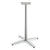HON® Between Standing-Height X-Base for 42" Table Tops, Silver (HONBTX42LPR8)