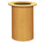 HON® Laminate Cylinder Table Base, 18" dia. x 28h, Harvest (HONTLRAC)