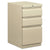 HON® Mobile Box/Box/File Pedestal, 15w x 20d x 28h, Putty (BSXHBMP2BL)