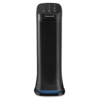 Honeywell Air Cleaner/Odor Reducer, Up to 250 Sq Ft, 10" x 10" x 26-1/4", BK (HWLHFD320)