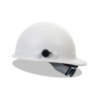 Honeywell Roughneck P2 Hard Cap, 8 Point Ratchet, SwingStrap, Quick-Lok, P2A, White (280-P2AQSW01A000)