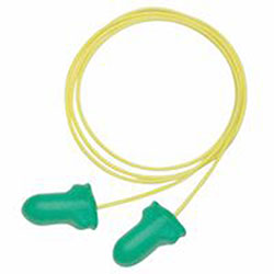 Howard Leight Max Lite® Disposable Earplug, Foam, 30 dB, Green, Corded (154-LPF-30-P)