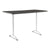 Iceberg ARC Sit-to-Stand Tables, Rectangular Top, 36w x 72d x 30-42h, Graphite/Silver (ICE69327)