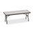 Iceberg IndestrucTables Resin Rectangular Folding Table, 72w x 30d x 29h, Granite/Black (ICE65127)