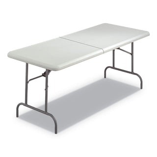 Iceberg IndestrucTables Too 1200 Series Folding Table, 30w x 72d x 29h, Platinum (ICE65463)