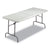 Iceberg IndestrucTables Too 1200 Series Folding Table, 30w x 72d x 29h, Platinum (ICE65463)