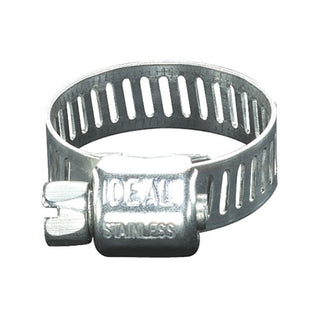 Ideal Industries 62P Series Small Diameter Clamps, 1/8" Hose ID, 1/4-5/8" Dia, Stnls Stl 201/301 (420-62604)
