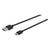 Innovera® USB to USB C Cable, 6 ft, Black (IVR30014)