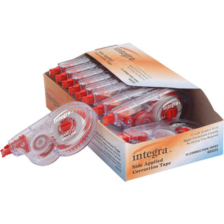 Integra Correction Tape, Resist Tear, 1/5&quot;x32.8', Smoke Dispenser (ITA60233)