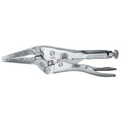 IRWIN® Long Nose Locking Plier, 1-5/8 in Jaw Opening, 4 in Long (586-4LN-3)