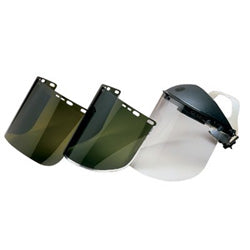 Jackson Safety® F60 Wire Faceshield, Uncoated, Black, Bound, 15.5 in L x 9 in H (138-29081)