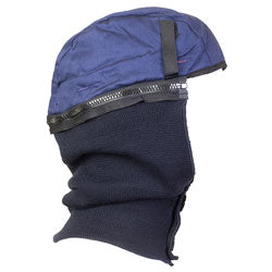 Jackson Safety® 325 Ultra Winter Liner, Cotton Twill/Nylon Knit, Polyester Fleece Lining, One Size Fits Most, Blue (138-14499)