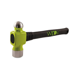 Jet Unbreakable™ Ball Pein Hammer, Unbreakable Handle, No-Slip Grip, 18 in, Drop Forged steel, 24 oz Head (825-32414)
