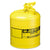 Justrite Type I Steel Safety Can, Diesel, 5 gal, Yellow (400-7150200)