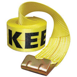 Keeper Winch Strap, 30'x4" 15,000 lbs w/Flat Hook (130-04926)