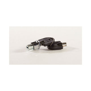 Kennedy Tubular Key High Security Lock Sets, Steel, No Cam, Used with Roller Cabinets (444-80403)