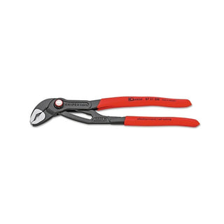 Knipex Cobra QuickSet Water Pump Pliers, 10 in, Box Joint, 25 Adj. (414-8721250)