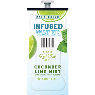 Flavia™ Cucumber Lime Mint Infused Water Freshpack, Cucumber Lime Mint, 0.08 Pouch, 100/Carton (LAV48051)