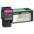 Lexmark™ C540H1MG Return Program High-Yield Toner, 2000 Page-Yield, Magenta (LEXC540H1MG)