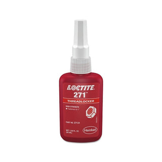 Loctite® 271™ Threadlocker, High Strength, 50 mL, 1 in Thread, Red (442-135381)