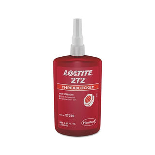 Loctite® 272™ Threadlocker, High Temp/High Strength, 250 mL, Red (442-195542)