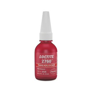 Loctite® 2760 Threadlockers, Primerless High Strength, 10 mL, Red (442-303441)