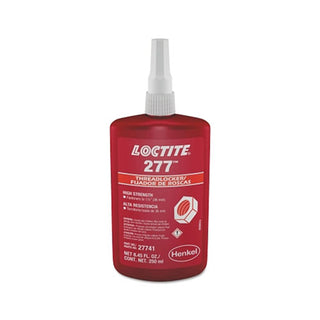 Loctite® 277™ High-Strength Threadlocker, 250 mL, 7/8 in dia or Smaller, Red (442-88449)