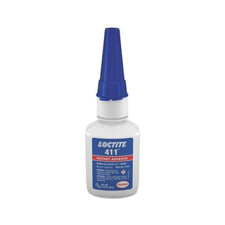 Loctite® 411™ Instant Adhesive, 20 g, Bottle, Clear (442-135446)