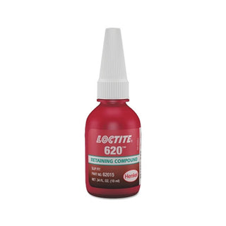Loctite® 620™ Retaining Compound, High Temperature, 10.00 mL Bottle, Green, 3,800 psi (442-234772)