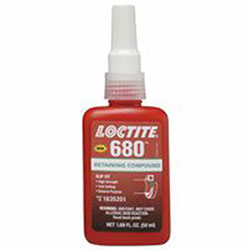 Loctite® 680™ Retaining Compound, 50 mL Bottle, Green, 4,000 psi (442-1835201)