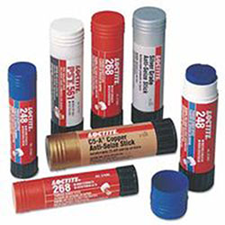 Loctite® 248™ Medium-Strength Threadlocker Solid Stick, 9 g, 1/4 in to 3/4 in dia, Blue (442-826034)