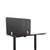 Lumeah Desk Screen Cubicle Panel and Office Partition Privacy Screen, 47 x 1 x 23.5, Polyester/Nylon, Ash (GN1LUDS48241A)
