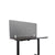 Lumeah Desk Screen Cubicle Panel and Office Partition Privacy Screen, 54.5 x 1 x 23.5, Polyester/Nylon, Gray (GN1LUDS55241G)