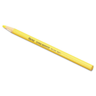 Markal China Markers, Paper-wrapped Tip, Yellow (434-96011)